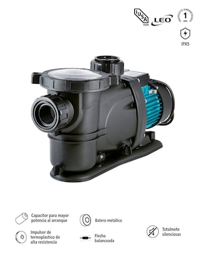 Bomba de agua alberca Iusa 2 HP