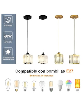 Set lámparas Wünd incandescente y led