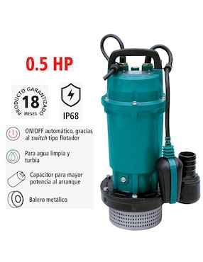 Bomba de agua Sumergible IUSA 1/2 HP