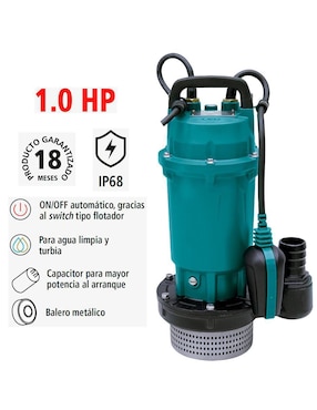 Bomba de agua sumergible IUSA 1 HP