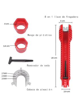 Llave mixta Wünd punta hexagonal