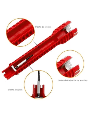 Llave mixta Wünd punta hexagonal