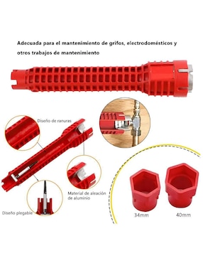 Llave mixta Wünd punta hexagonal