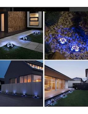 Lámpara solar LED Wünd 8 piezas