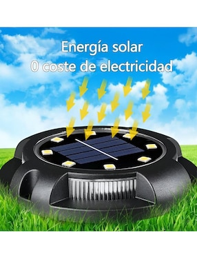 Lámpara solar LED Wünd 8 piezas