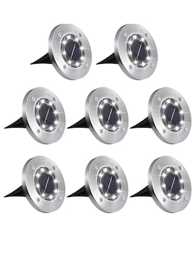 Set Lámpara Solar LED Wünd 8 Piezas