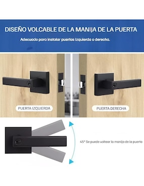 Cerradura para tubular Wünd W1122ND de derecha e izquierda