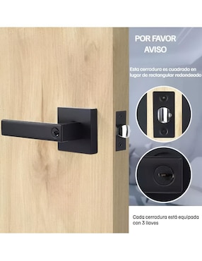 Cerradura para tubular Wünd W1122ND de derecha e izquierda