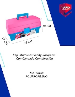 Caja de herramientas Santul 3 compartimentos