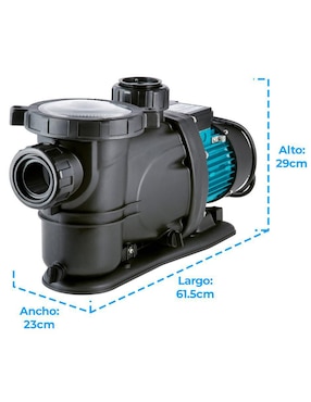 Bomba de agua alberca Iusa 2 hp