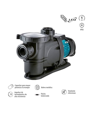 Bomba de agua alberca Iusa 2 hp