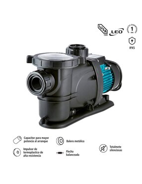 Bomba de agua alberca Iusa 3 hp