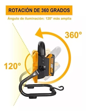Lámpara multiusos Blanca Ingco Super Select
