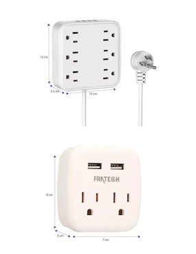 Multicontacto Fratech L03 y WP05 de 8 contactos