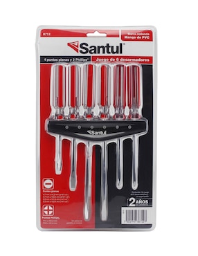 Set De Desarmadores Santul 8712 6 Piezas