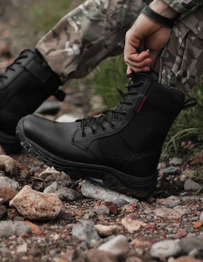 Botas Court Oficial de cuero y piel