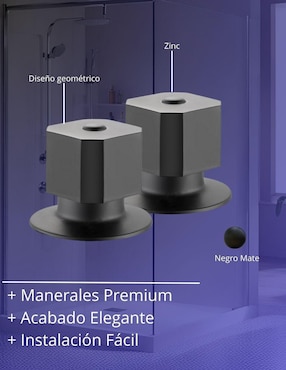Juego de manerales para baño Cnx