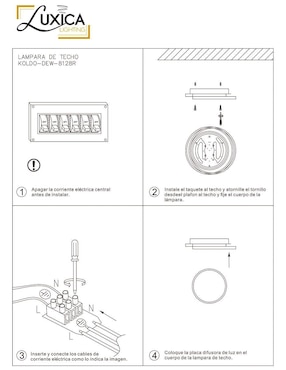Lámpara Luxica Lighting led