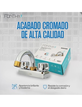 Llave mezcladora para baño Fonthy