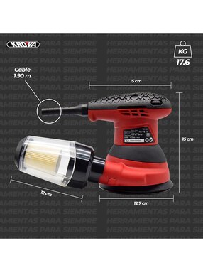 Lijadora Orbital Knova 300 W