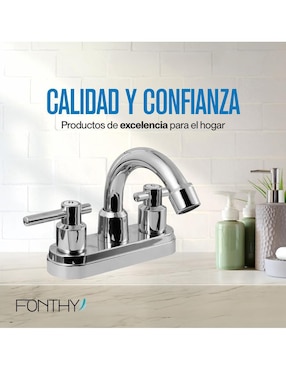 Llave mezcladora para baño Fonthy