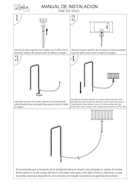 Lámpara Luxica Lighting led