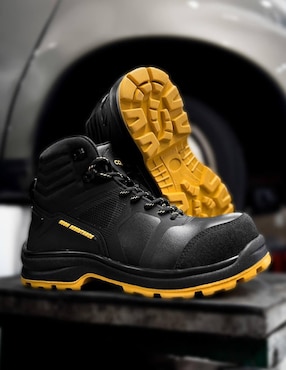 Bota industrial Court Oficial de cuero y piel