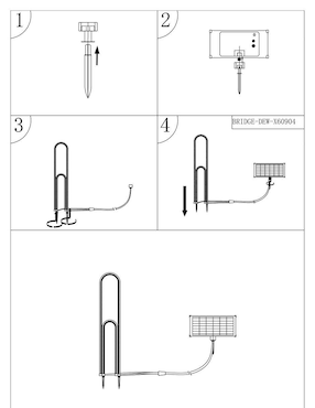 Lámpara Luxica Lighting led Bridge