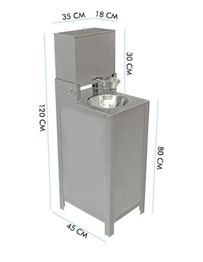 Lavabo estándar Mindejal