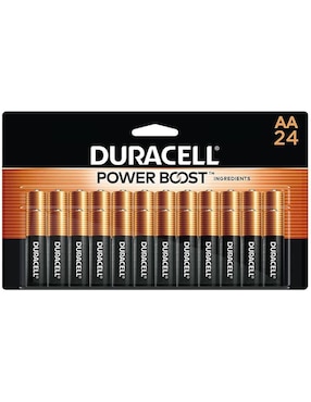 Paquete De Pilas AA Alcalino Duracell 1.5 V