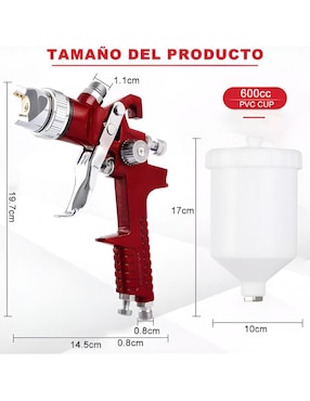 Pistola para pintar Wünd