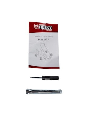 Podadora de pasto a gasolina Swedish Husky Power Blitz127