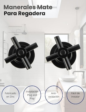 Juego de manerales para baño Repar