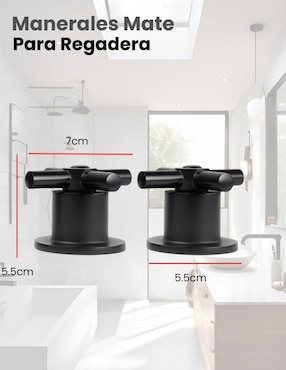 Juego de manerales para baño Repar