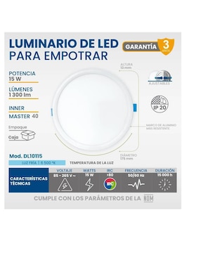 Lámpara de techo LED Igoto