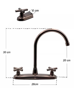 Llave mezcladora para cocina Alfa