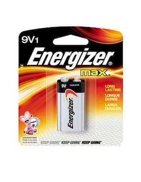 Batería Cuadrada Alcalina Energizer 9 V