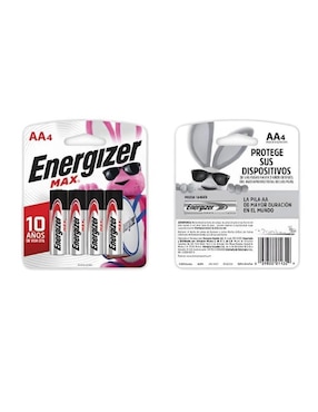 Batería AAA alcalino Energizer 1.5 V