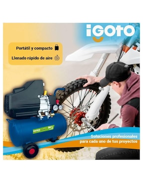 Compresor 24 L Igoto 1/2 HP