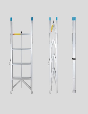 Escalera de tijera Kingsman de aluminio