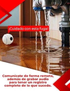 Cámara Wi-Fi de seguridad Secucore inalámbrica Full HD 75° con capacidad para grabar visión nocturna para interior