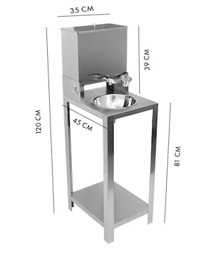 Lavabo estándar mindejal
