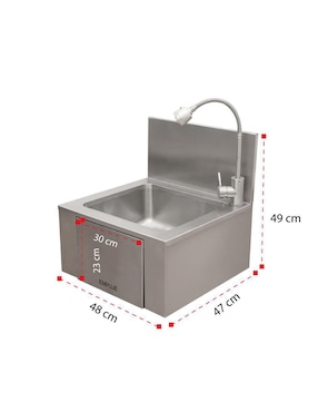 Lavabo libre instalación Mindejal
