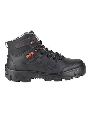 Bota industrial Jeep de cuero y piel