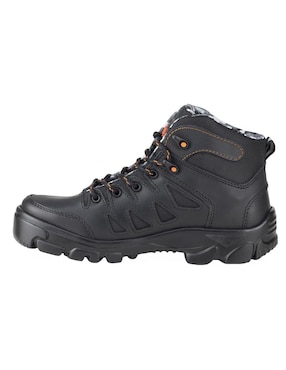 Bota industrial Jeep de cuero y piel