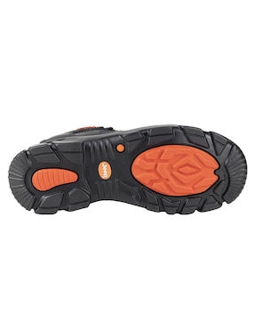 Bota industrial Jeep de cuero y piel
