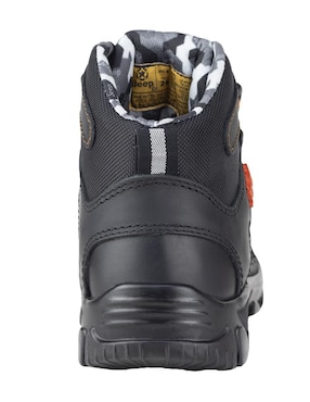 Bota industrial Jeep de cuero y piel