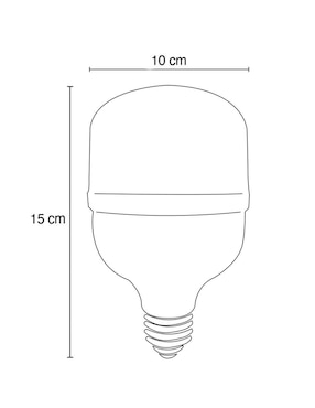 Foco LED Icon 30 W de consumo 30 W de iluminación 80 lm lúmenes