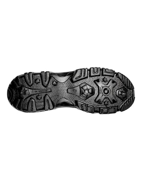 Bota industrial edubto de cuero y piel