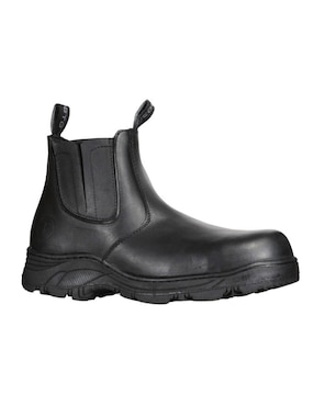 Bota industrial Edubto de cuero y piel